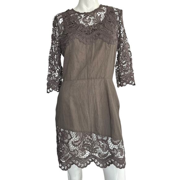 Ruby Beri Dresses & Skirts - Ruby Beri Lace Tunic Dress Size Small